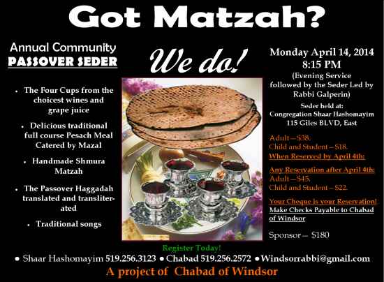 Annual Community Seder
