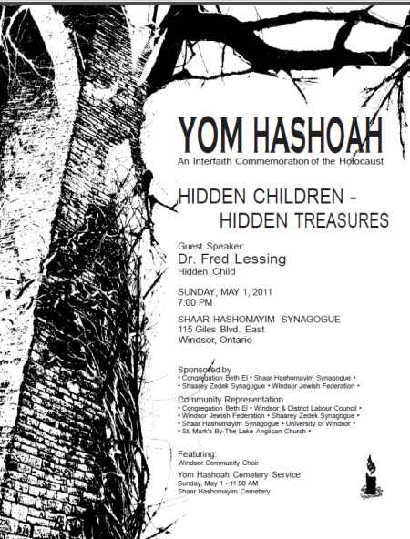 Yom Hashoah - May 1, 2011